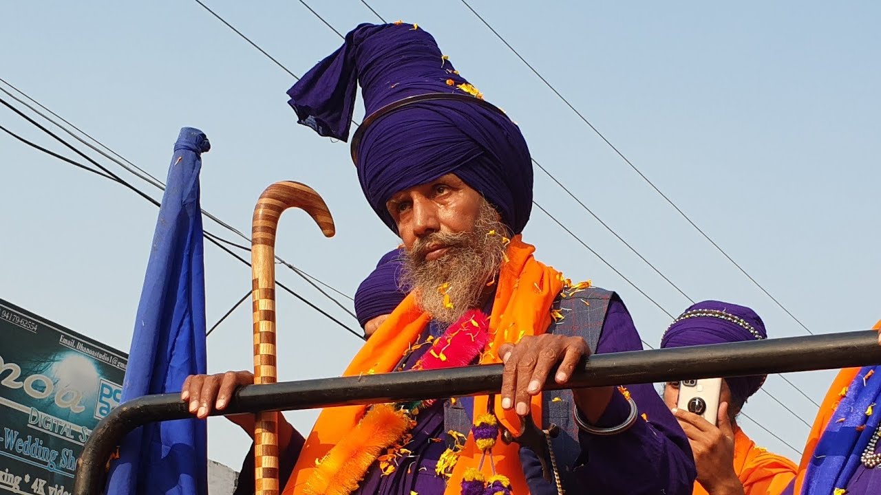 4K - Khalsa Panth Jorh Mela - Buddha Dal Raqba - Jathedar Baba Joginder Singh Ji Akali Nihang Singh