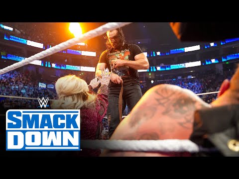 Scarlett brings the fire and a low blow to stop McIntyre’s attack: SmackDown, Sept. 23, 2022