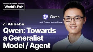 The Future of Qwen: A Generalist Agent Model — Junyang Lin, Alibaba Qwen