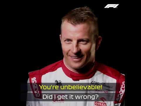 Kimi Raikkonen gets answer wrong on purpose...
