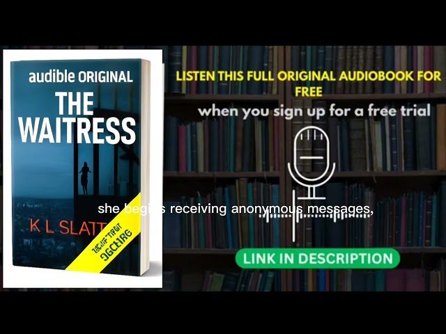 Vídeo relacionado con The Waitress: A completely addictive psychological thriller with a jaw-dropping twist (English Edition)