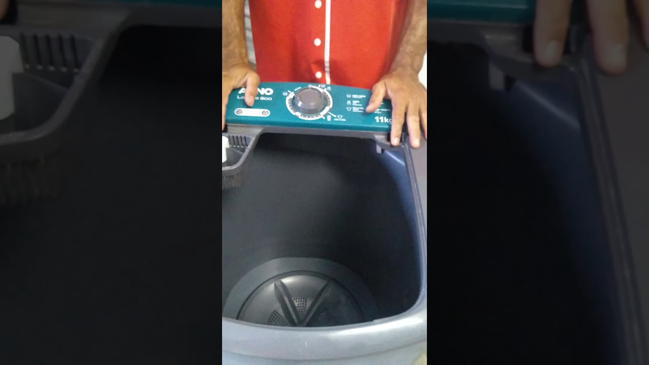 como retirar o agitador ou a (roda da lavadora Arno )