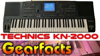 Video thumbnail for Technics KN-2000 home keyboard/synth: Technics-ly excellent by Gearfacts