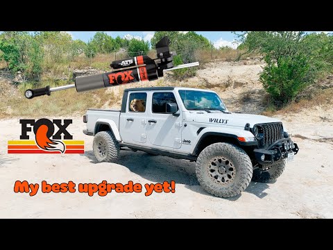 Jeep Gladiator Fox ATS Steering Stabilizer, first impressions.