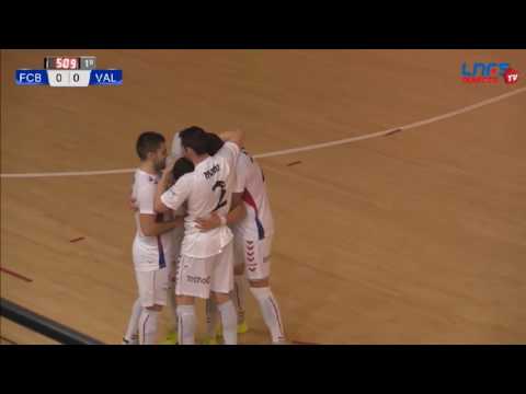 Gol Dani Santos (0-1) FC Barcelona B Lassa - FS Valdepeñas. 2Div, J19