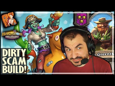 DIABLO SCAM BUILD IS SO DIRTY! - Hearthstone Battlegrounds