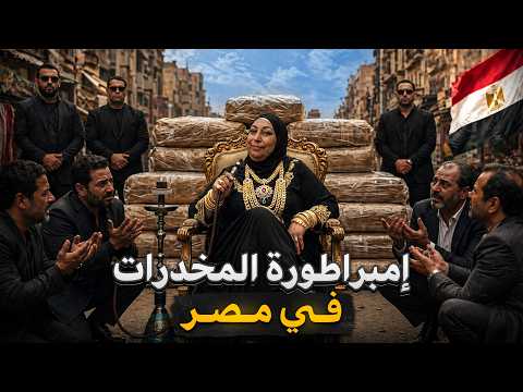 امبراطورة المخدرات في مصر😱قصة المعلمة مناعة ملكة الباطنية🔥