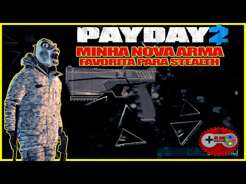 Payday 2 - Gecko M2 - A Melhor Arma Secundária Para Stelath (Arma da DLC Jiu Feng Smuggler Pack 4).