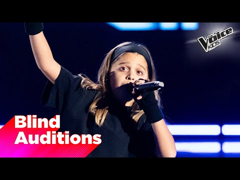 Nicolò with Salmo's "90MIN" | The Voice Kids Italy Blind Auditions