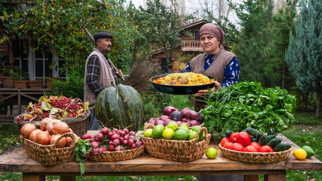 Sebzi Pilaf — Lamb, Fresh Herb Rice from the Village Kitchen 🌾🔥
