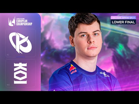Karmine Corp vs KOI - LEC 2025 Spring Playoffs - Lower Final