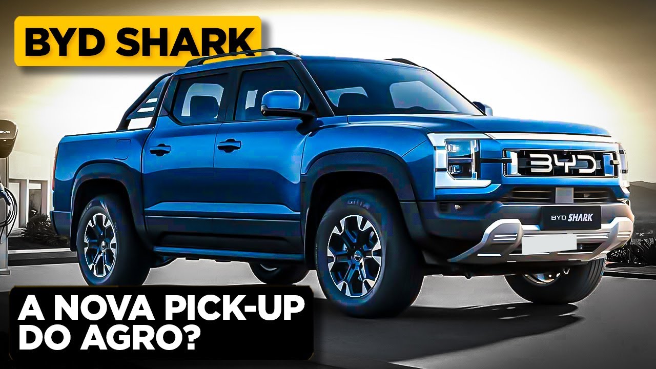 BYD SHARK 2025 - PICAPE HÍBRIDA DE MAIS DE 400CV! Será que vai ser a nova queridinha do agro?