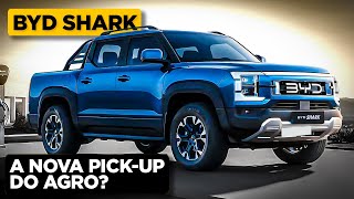 BYD SHARK 2025 - PICAPE HÍBRIDA DE MAIS DE 400CV! Será que vai ser a nova queridinha do agro?