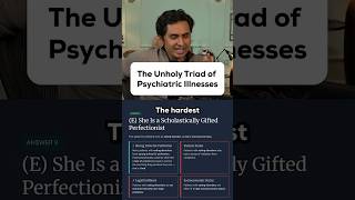 The Unholy Triad of Psychiatric Illnesses