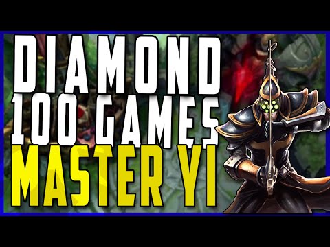 Master Yi - Diamond in 100 games or less!