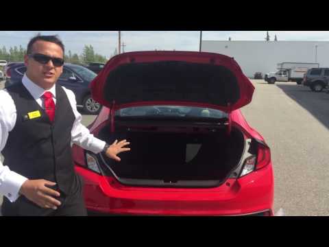 2016 Honda Civic Trunk Space!