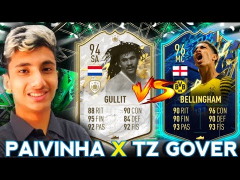 PAIVINHA vs TUZZY GOVER - FUT CHAMPIONS - STREAMER X PRÓ || FIFA 22