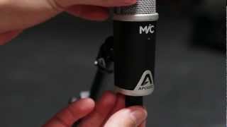 How to record on Mac with two Apogee MiCs in GarageBand