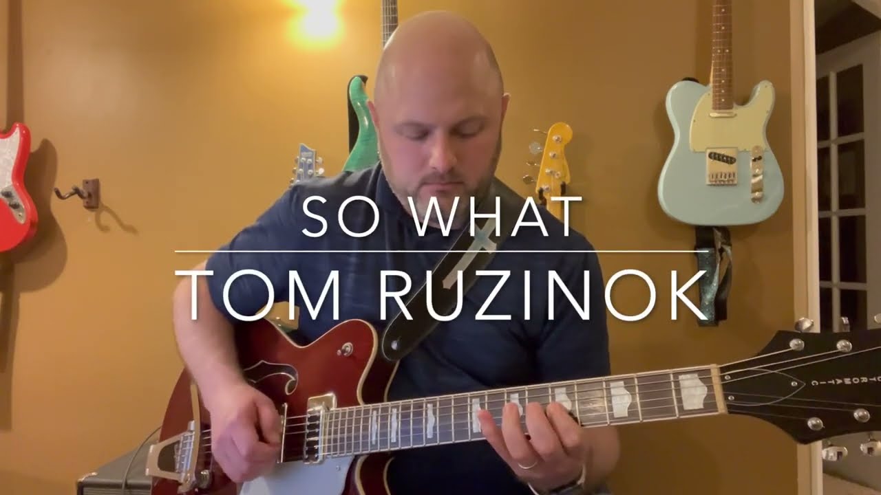 Promotional video thumbnail 1 for Tom Ruzinok Guitar