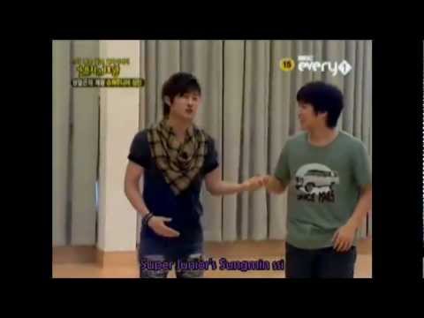 ENGSUB Eunhyuk imitating Sungmin's singing