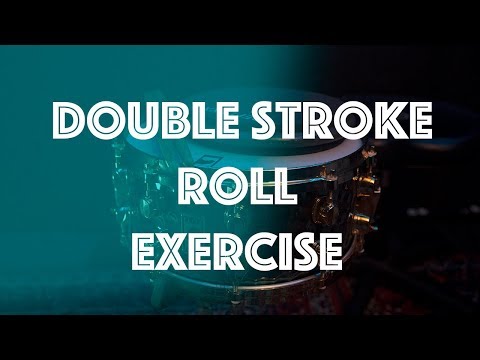 Improve your double stroke roll!  TWICE AS FAST