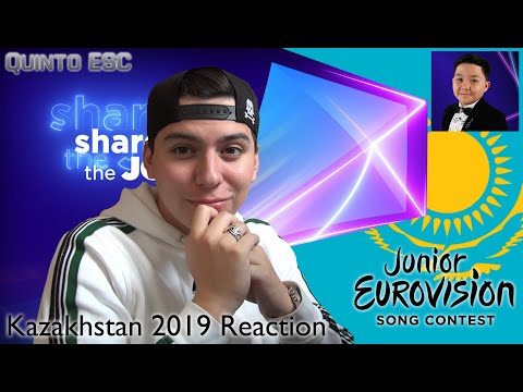 Yerzhan Maxim - Armanyńnan Qalma Reaction - Junior Eurovision 2019 (Kazakhstan) - Quinto ESC