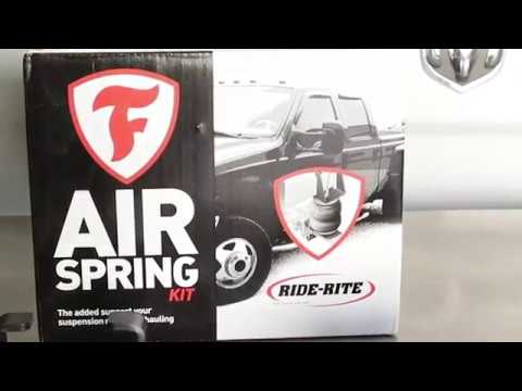 Ride-Rite Install: Kit 2560: 2013-2019 RAM 3500