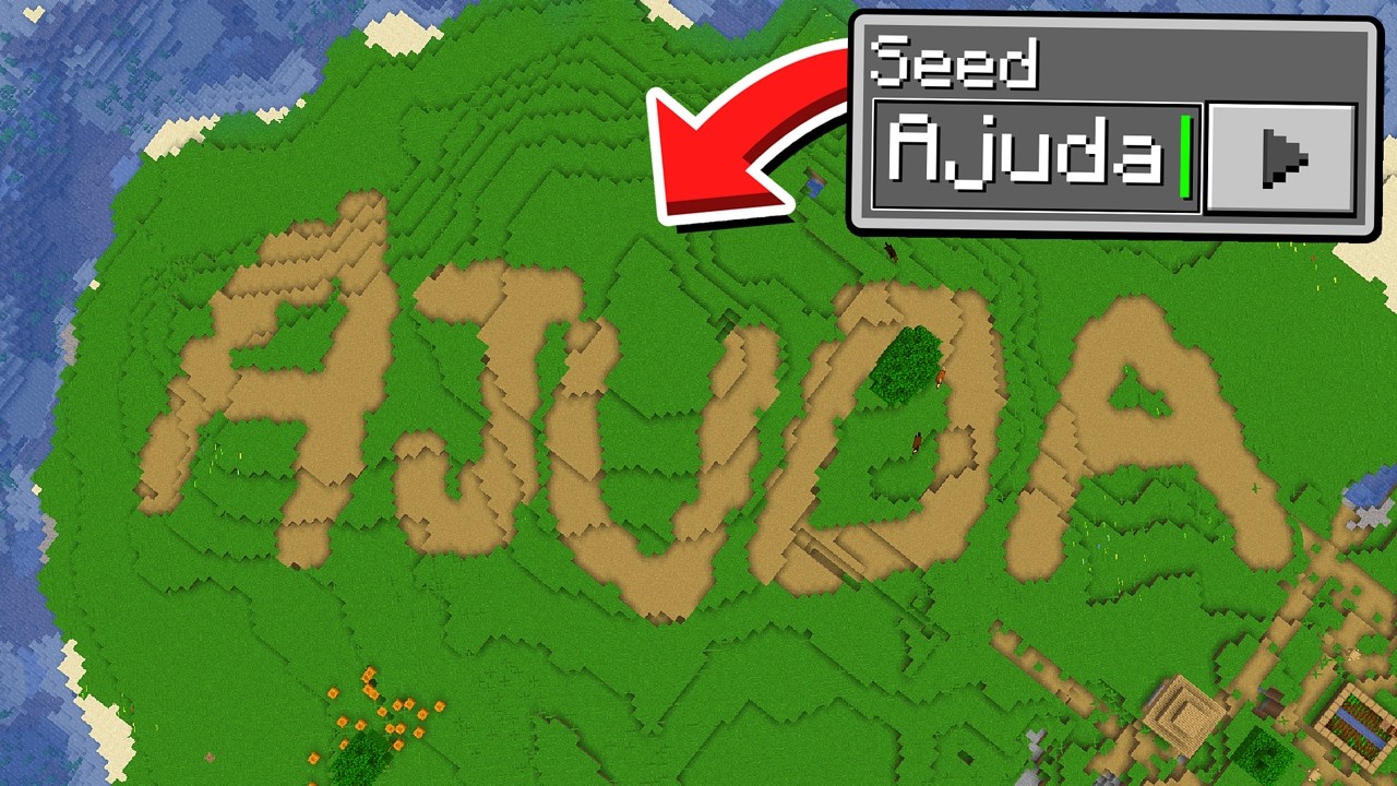 Testando Seeds assustadoras do Minecraft que são realmente reais