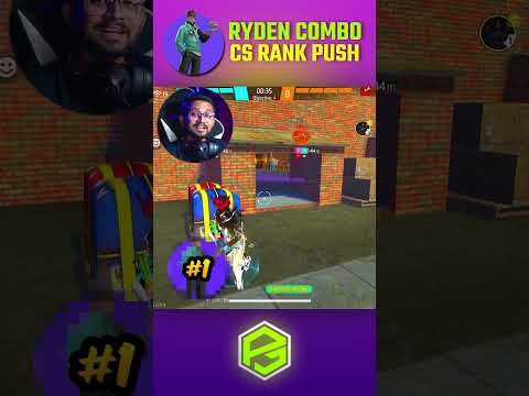 New Toxic Ryden Character Skill Combo for CS RANK in Garena Freefire🔥l #shorts #freefire  PRI GAMING
