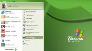 Windows XP Tutorial Windows Help Microsoft Training Lesson 1.11