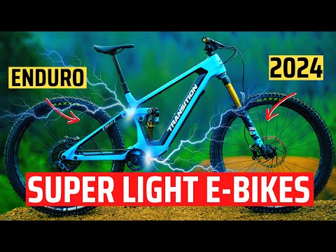 TOP 10 BEST SUPER LIGHT ENDURO E-MTB 2024 - ELECTRIC MOUNTAIN BIKE BUYERS GUIDE -E-BIKE