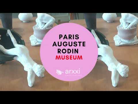 Rodin Museum Paris, sculptor Auguste Rodin, antiques with a personal artist's signature