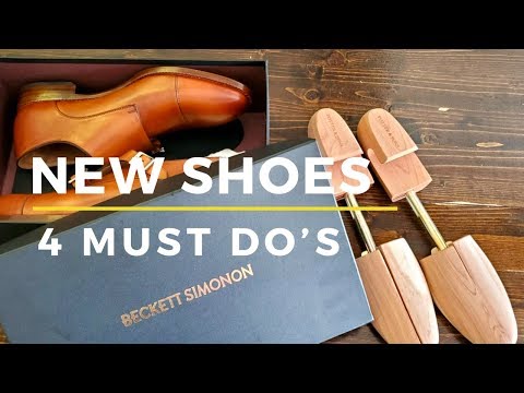 New Leather Shoes | Do These 4 Things Before Wearing