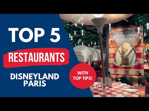 Top 5 restaurants at Disneyland Paris in 2025 with TOP TIPS!