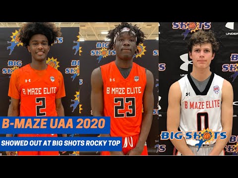 B.Maze Elite UAA 2020 Akeem Odusipe, Emory Lanier, Joe Anderson Put on a SHOW at Big Shots Rocky Top