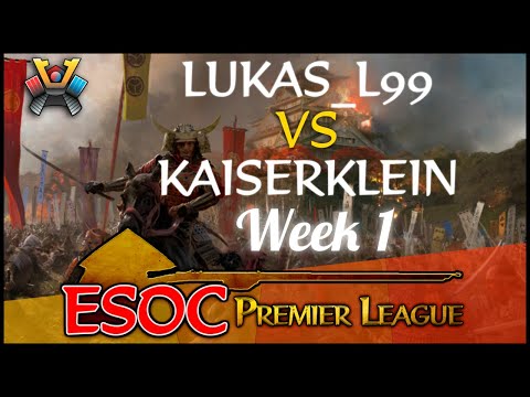 [AoE3] (MDS) Lukas_L99 vs (CMC) Kaiserklein − Week 1 − The ESOC Premier League