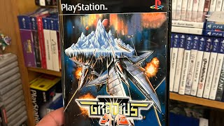 Gradius Gaiden PlayStation gameplay, PS1 shmup, shoot em up.