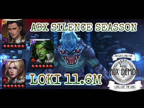 MARVEL Future Fight | ABX Silence Seasson No Requirements Loki TVA 11.6 | MUX Demon