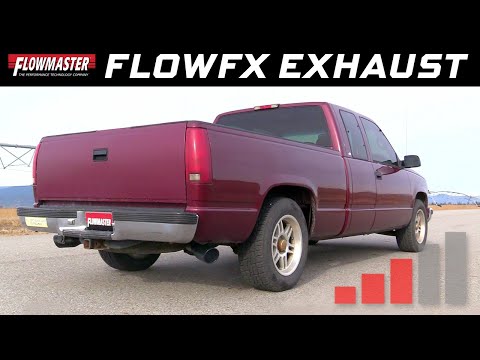 1996-99 Chevrolet/GMC 1500 Extended Cab/Short Bed trucks 5.7L - FlowFX Cat-back Exhaust - 717923