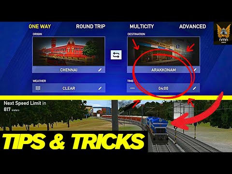 BEST TIPS & TRICKS INDIAN TRAIN SIMULATOR 😍| HOW TO PLAY INDIAN TRAIN SIMULATOR