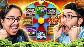 A ROLETA DECIDE O GAMESHOW!!