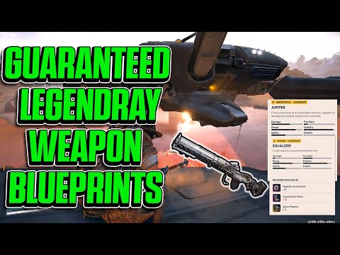 Get Legendary Weapon Blueprints Guaranteed Arc Raiders