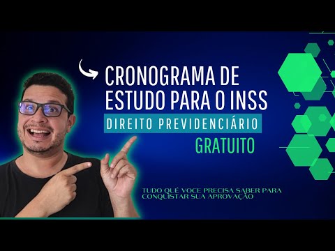 Cronograma de Estudo INSS - Concurso INSS - Como estudar para o INSS