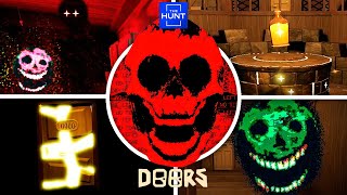 Doors x Hunt (Full Game) - All Jumpscares & All Bosses