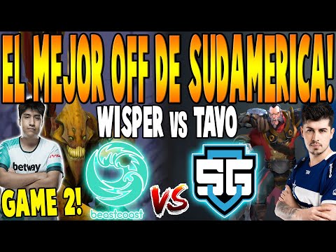 BEASTCOAST vs SG E-SPORTS [GAME 2] BO2 - El Mejor OFF de Sudamérica! - ESL ONE FALL 2021 DOTA 2