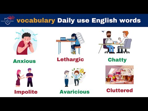Learn daily use English words common English vocabulary verbs you must know