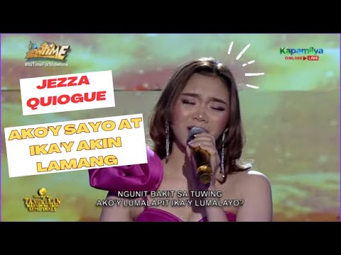 Jezza Quiogue Sings Ako'y Sa'yo at Ika'y Akin Lamang