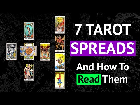 7 TAROT SPREADS And How To Read Them ⛤ Celtic Cross and more ⛤