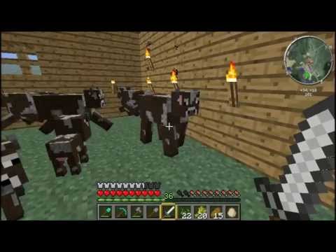 Opa spielt Minecraft 581 -- Panik bei Klarabella Kuh