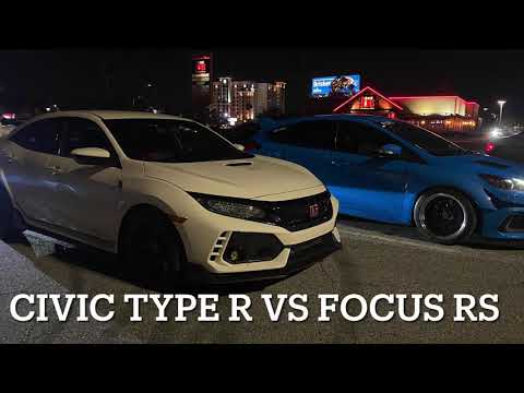 Honda Civic Type R VS Ford Focus RS